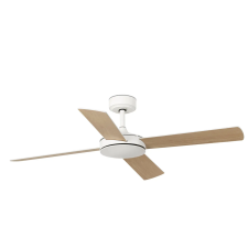 Faro Mallorca L fehér-barna fényforrás nélküli mennyezeti ventilátor (FAR-33350DCWP)   IP20 ventilátor