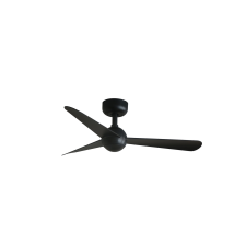 Faro Sfera S fekete fényforrás nélküli mennyezeti ventilátor (FAR-34271) IP20 ventilátor
