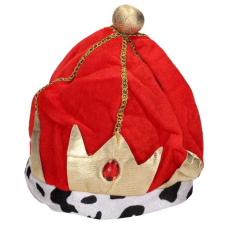  Farsangi kiegészítő KIrályi korona 19x21cm jelmez