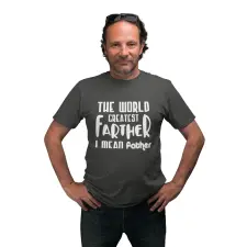  Farther I mean father - Férfi Póló férfi póló