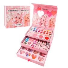  Fashion Beauty 24 részes sminkkészlet gyerekeknek – mosható kozmetikai szett lányoknak (BBJ) szépségszalon