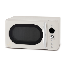 Fashion Tv Digitális Retro Mikrohullámú sütő 20L, krém-arany mikrohullámú sütő