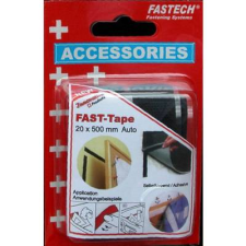 Fastech Tépőzár, 500 mm x 20 mm, fekete, 1 pár, Fastech (908-330) asztali számítógép kellék