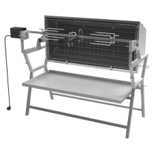 Faszén grill PIGLET elektromos nyárs rúddal 13049 grillsütő