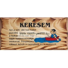 Fatábla Keresem (Tref2-015) ajándéktárgy