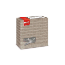 Fato Airlaid szalvéta 40x40cm Csipke mogyoró 50 lapos asztalterítő és szalvéta