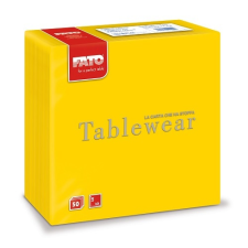 Fato Airlaid szalvéta 40x40cm Sárga 50lap/csg 16csg/karton asztalterítő és szalvéta
