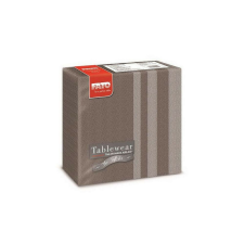 Fato Airlaid szalvéta 40x40cm Tweed Chocolate 50 lapos papírárú, csomagoló és tárolóeszköz