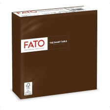 Fato Smart Table szalvéta 33x33cm (50 db/csomag) csokoládé barna  (82622400) (F82622400) higiéniai papíráru