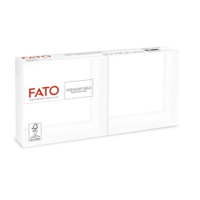 Fato Szalvéta, 1/4 hajtogatott, 25x25 cm,  "Smart Table", fehér asztalterítő és szalvéta