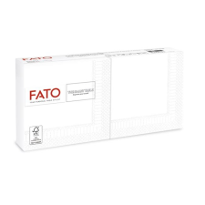 Fato Szalvéta, 1/4 hajtogatott, 25x25 cm, "Smart Table", fehér asztalterítő és szalvéta