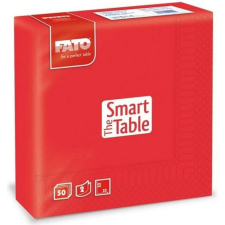 Fato Szalvéta 2 rétegű 33 x 33 cm 50 lap/cs Fato Smart Table piros_82621700 papírárú, csomagoló és tárolóeszköz