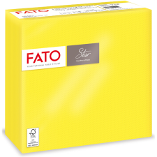 Fato Szalvéta 2 rétegű 38 x 38 cm 40 lap/cs Fato Star citrom_82991300 higiéniai papíráru