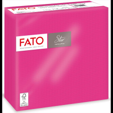 Fato Szalvéta 2 rétegű 38 x 38 cm 40 lap/cs Fato Star fukszia_82990900 papírárú, csomagoló és tárolóeszköz