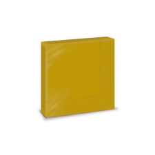 Fato Szalvéta 33x33cm arany 2 rétegű 20 lap/csomag asztalterítő és szalvéta