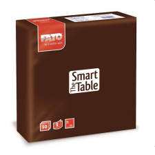 Fato Szalvéta, 33x33cm, csokoládébarna, 2 rétegű, 50 lap/csomag, 24 csomag/karton asztalterítő és szalvéta