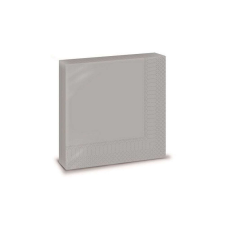 Fato Szalvéta 33x33cm ezüst színű 2 rétegű 20 lap/csomag papírárú, csomagoló és tárolóeszköz