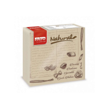 Fato Sztár szalvéta 2 rétegű 38x38cm NATURAL pasta 40 szál/csomag asztalterítő és szalvéta
