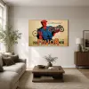  Favor kerékpár és motor francia retro plakát vászonkép