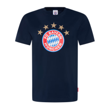 FC Bayern München Férfi póló FC Bayern München LOGO kék Méret: XL férfi póló