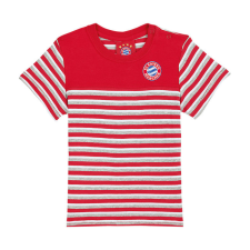 FC Bayern München gyermek bébi póló FC Bayern München Striped, piros / fehér / szürke Méret: 62/68 gyerek póló