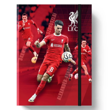  FC Liverpool játékosok mintájú füzetbox A/5-ös többféle változatban füzetbox