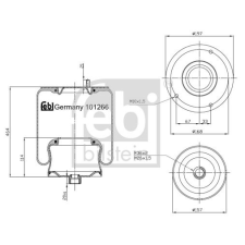 FEBI BILSTEIN Csapágy, sebességváltó FEBI BILSTEIN 10125 autóalkatrész