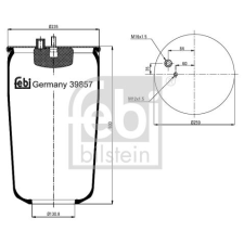 FEBI BILSTEIN Felfüggesztés, motor FEBI BILSTEIN 39777 kormányvezérlő és kiegészítői