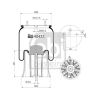 FEBI BILSTEIN rugótömb, légrugózás FEBI BILSTEIN 40433