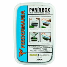 Feedermania Feedermánia Panír Box 3 mm Garlic And Almond bojli, aroma