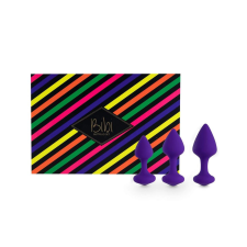 FeelzToys Bibi - anál dildó szett - lila (3 részes) anál