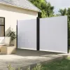  Fehér behúzható oldalsó napellenző 200 x 600 cm
