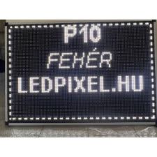 fehér Beltéri led fényújság , futófény 229x69 cm led rendszer tartozék