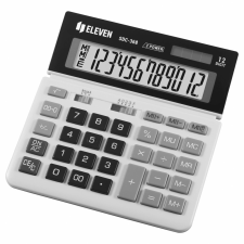  Fehér-fekete ELEVEN irodai számológép számológép