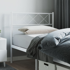 fehér fém fejtámla 90 cm ágy és ágykellék