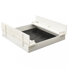  Fehér fenyőfa homokozó 95 x 90 x 15 cm homokozó