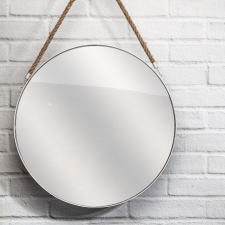  Fehér kerek MIRROR tükör bútor