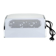 Fehér kéztámaszos 3 ventilátoros porelszívó porzsákkal porzsák