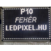  Fehér kültéri led fényújság , futófény 133x101 cm