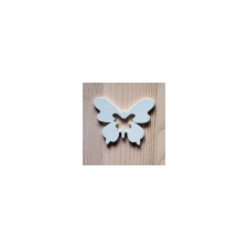  Fehér lepke, mérete: 5x4 cm dekorációs kellék