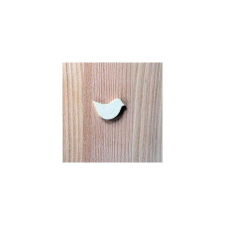 Fehér madár, mérete: 4x3 cm dekorációs kellék