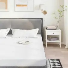  fehér matracvédő 80 x 200 cm vízálló ágy és ágykellék