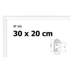  Fehér műanyag képkeret 30x20 cm társasjáték