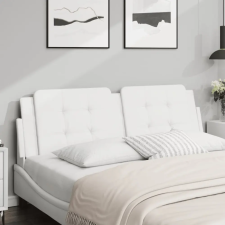  fehér műbőr fejtámla párna 160 cm lakástextília