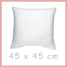  Fehér párna 45cm x 45 cm lakástextília