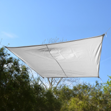  Fehér Trapéz Napvitorla kerti bútor