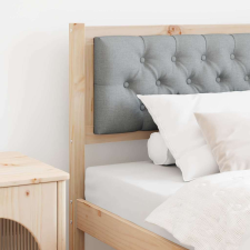  Fejtámla Egyéb Barna és világosszürke 90 cm Tömör fenyőfa ágy és ágykellék