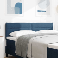  Fejtámla fejtámlával Kék 160 cm Műbőr ágy és ágykellék