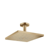  Fejzuhany Hansgrohe Raindance négyzet zuhanykarral együtt csiszolt bronz 26250140
