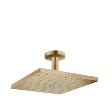 Fejzuhany Hansgrohe Raindance négyzet zuhanykarral együtt csiszolt bronz 26250140 csaptelep